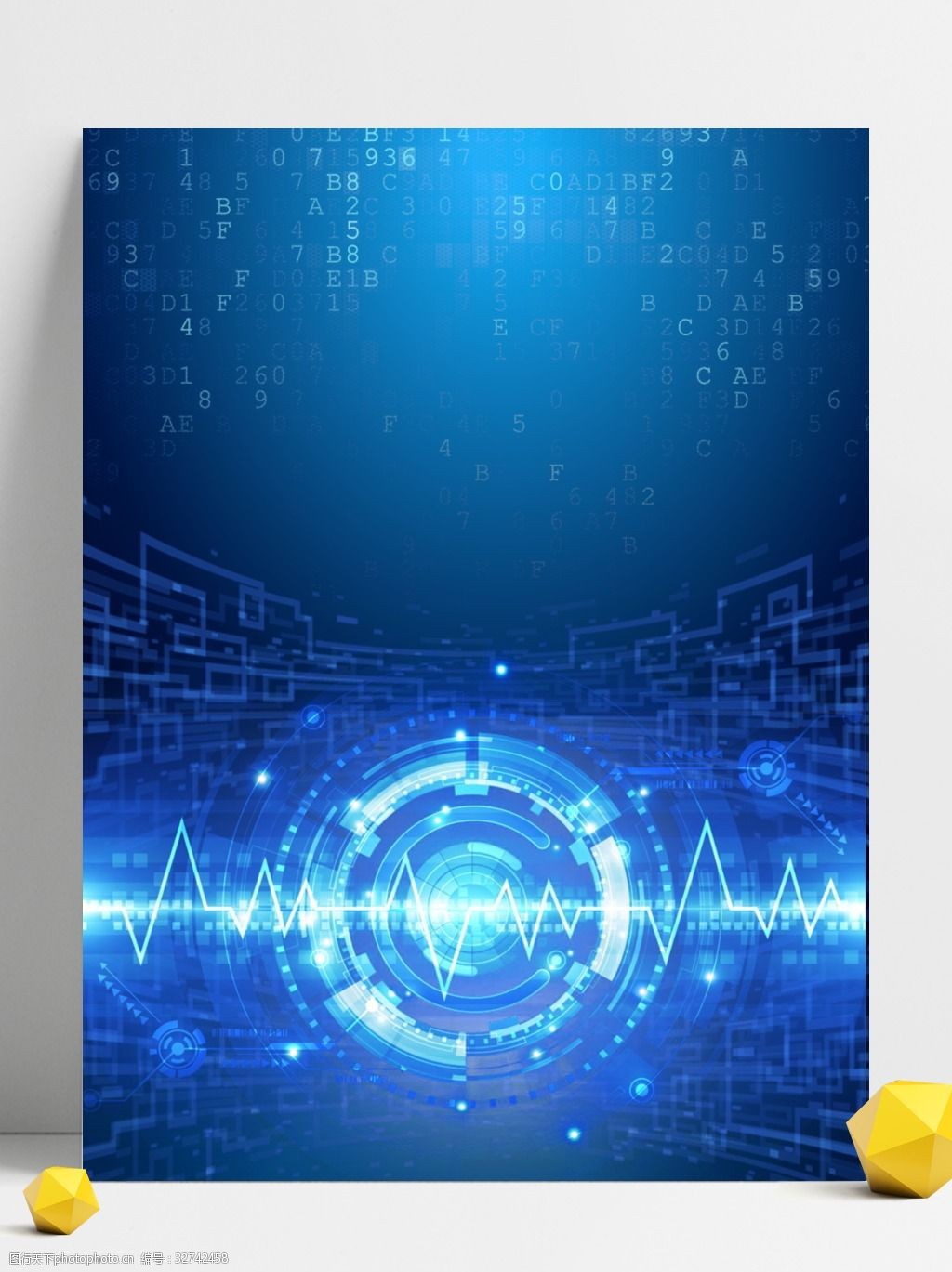 藍(lán)色光效電子科技 現(xiàn)代技術(shù)的美學(xué)與前沿應(yīng)用